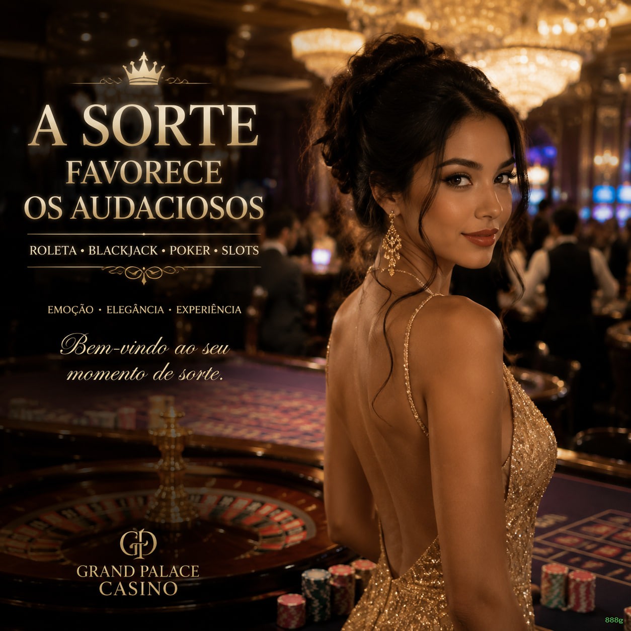 Canal oficial da 888g no Telegram